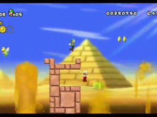 New Super Mario Bros Wii Walkthrough Clips