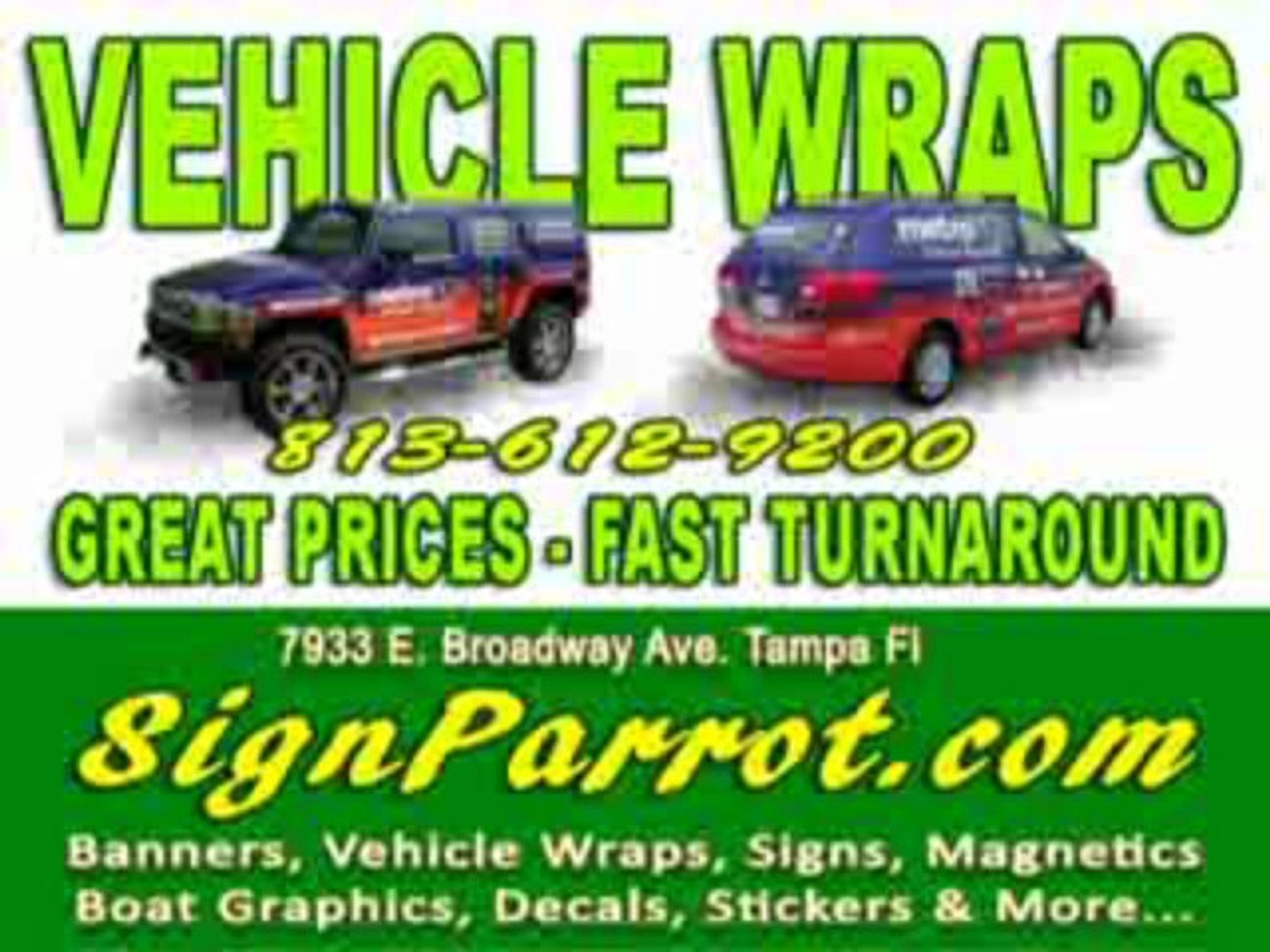 ⁣Clearwater Vehicle Wraps