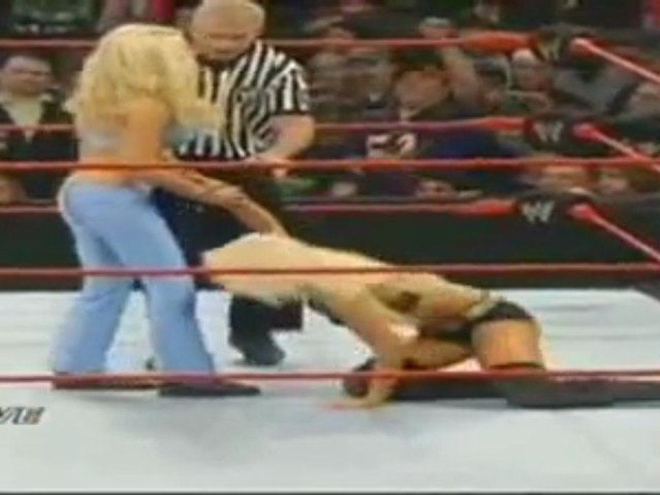 Maryse And Jillian V.S Gail Kim And Melina