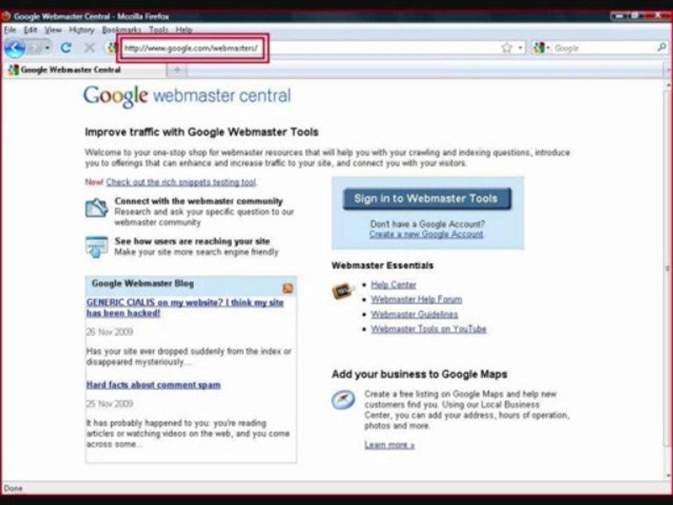 Create Money Website - Video 3 - How To Submit Google,Domain