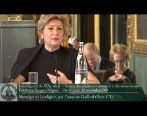 Les religions du XIXe siècle - Françoise Gaillard