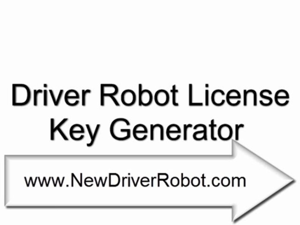 Driver Robot License Key Generator DOWNLOAD