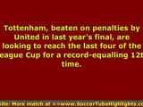 Manchester United vs Tottenham Carling Cup Quater Final 1 De