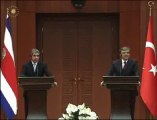 Kosta Rika Cumhurbaşkanı Oscar Arias'ın Türkiyeyi Ziyareti-2