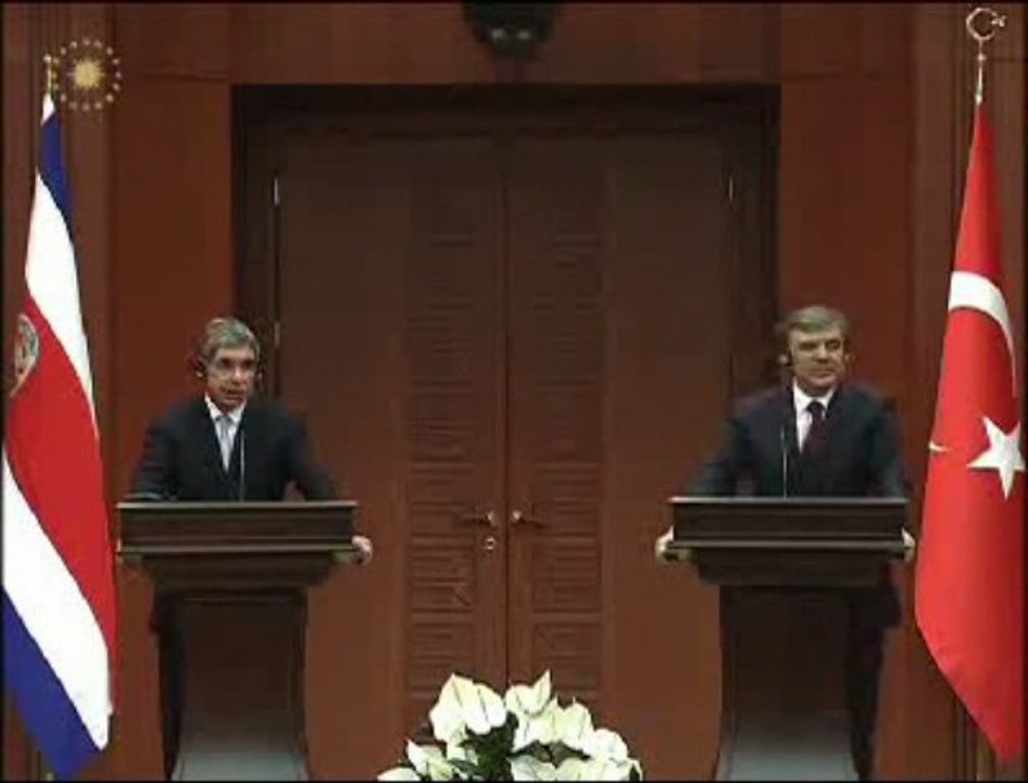 Kosta Rika Cumhurbaşkanı Oscar Arias'ın Türkiyeyi Ziyareti-2