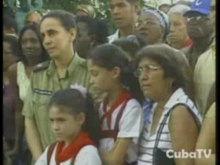 Santiago de Cuba rinde tributo a mártires
