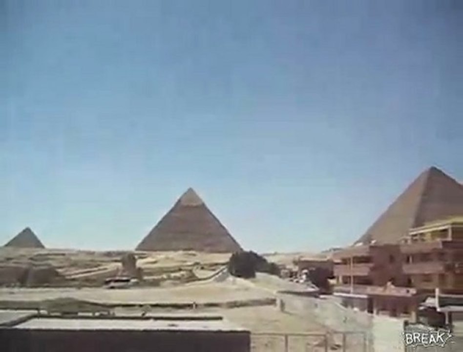 L'Égypte, les pyramides, point de vue