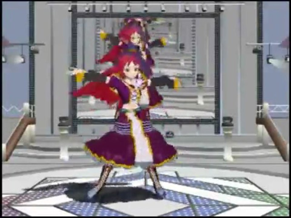 MMD newcomer namine ritsu "ritsu ritsu night fever"