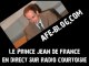 Le Prince Jean de France sur Radio Courtoisie