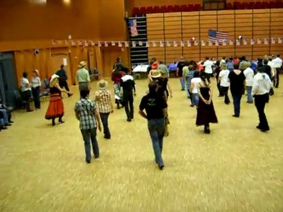 Soirée danse country à Luisant le 27 novembre 2009