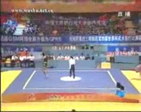 issam barhoumi champion du monde de kung-fu wushu chine 2008