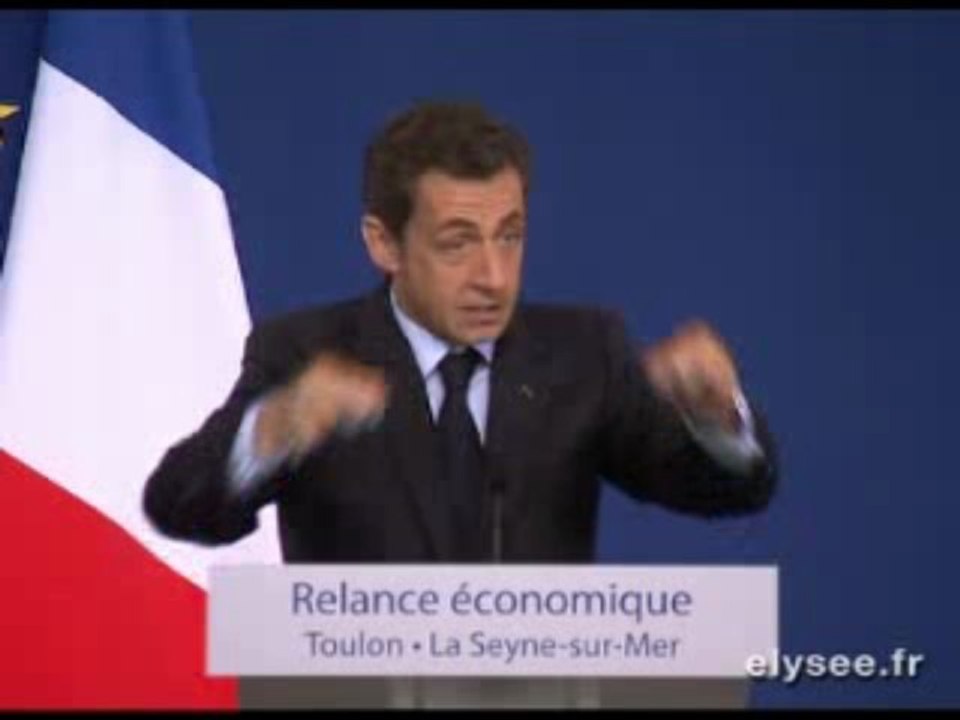 Encore une phrase à la con de Sarkozy