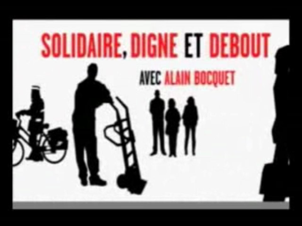 Front de Gauche élargi NORD PAS DE CALAIS clip de campagne