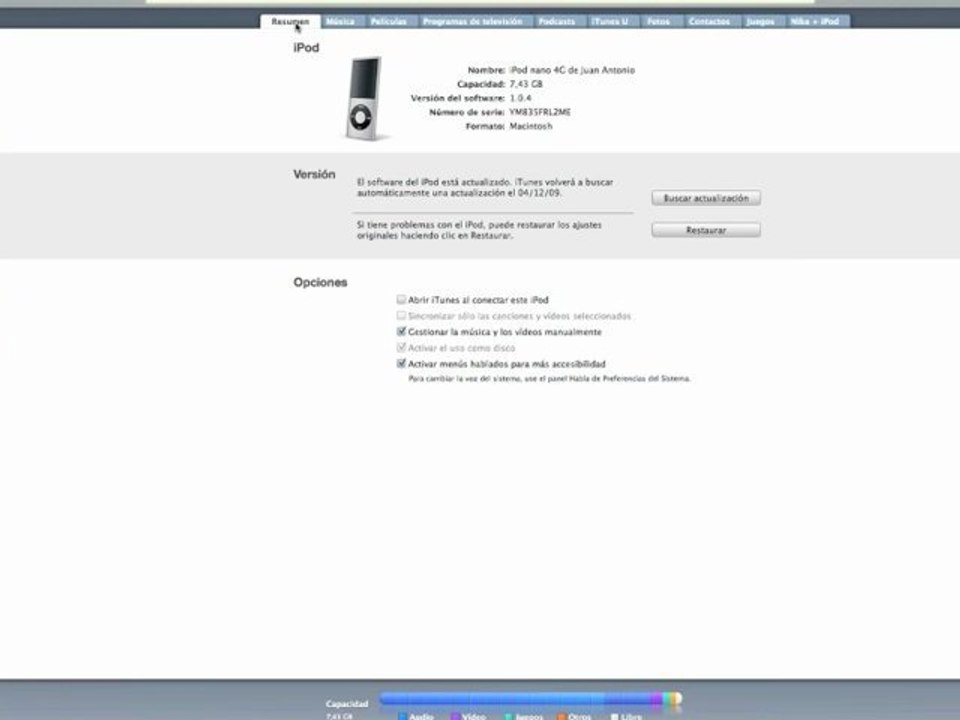Evita perder las canciones de tu iPod