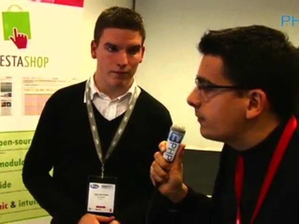 Présentation du projet Prestashop au Forum PHP 2009 - PHPTV