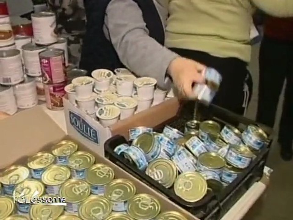 25ème campagne des Restos du coeur (Corbeil-Ess...