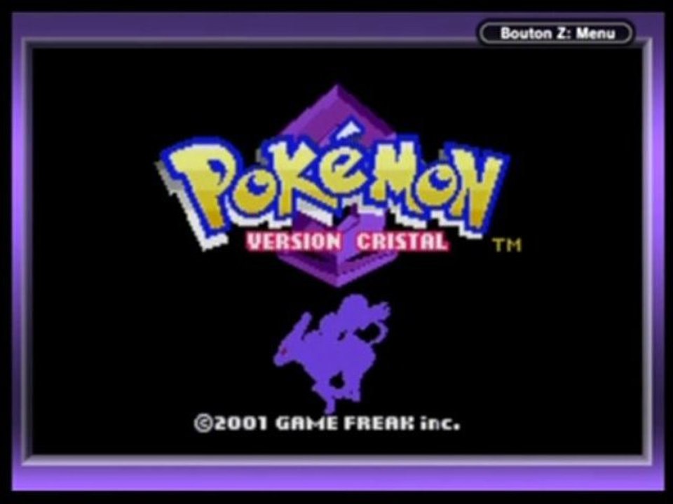 ingame Pokémon Version Cristal