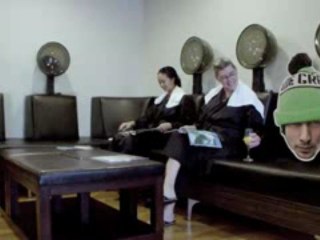 Danny Kass at the Hair Salon