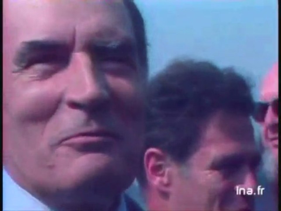 Mitterrand en campagne... images rares !
