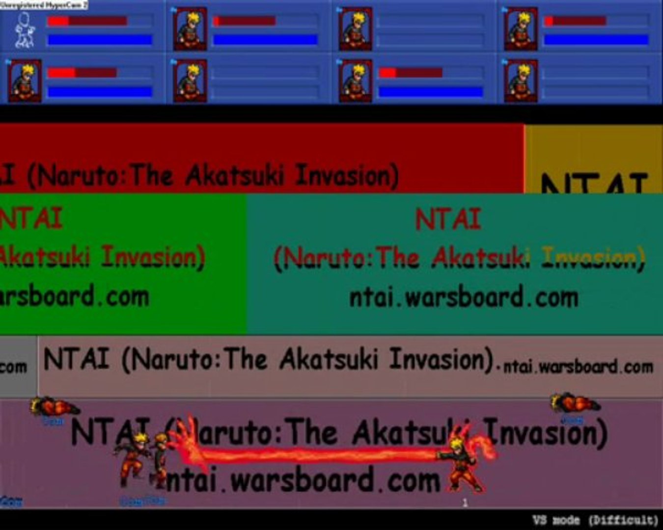 ⁣Naruto: The Akatsuki Invasion версия 1.0 Кьюби