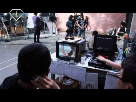 YURI EBIHARA MAQuillAGE CM shooting in