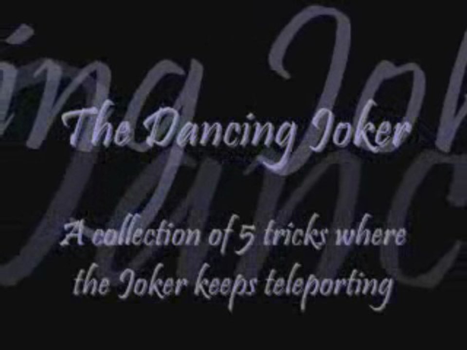 Magic tricks
