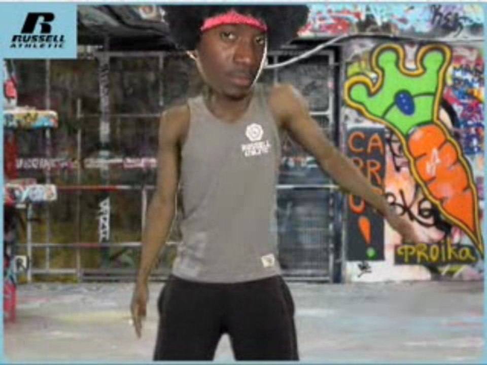 Russell Athletic 80s-izer breakdancer