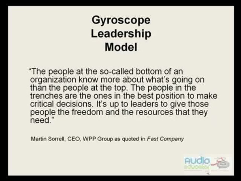 Leadership in Recession