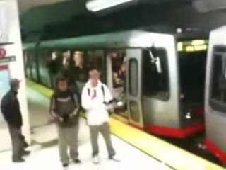 Inondation des escaliers du métro !