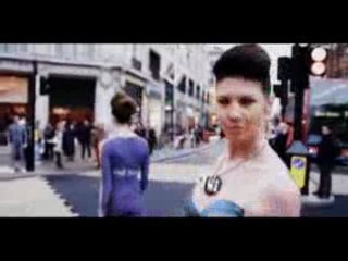 Models Flash their Wares