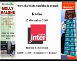 Renaud France Inter 02/12/09 Fou du roi Promo Molly Malone