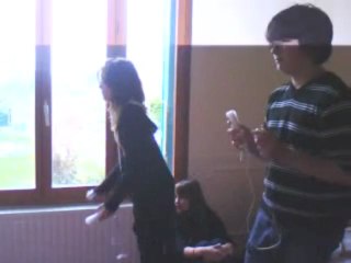 lapin crétin chez juliette!