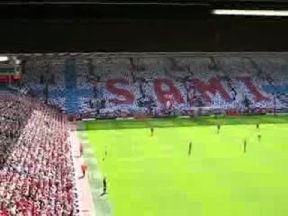 Sami Hyypiä's Tifo for his last game