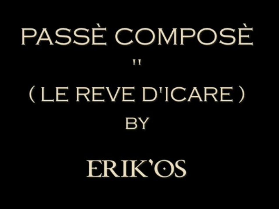Le rêve d'Icare