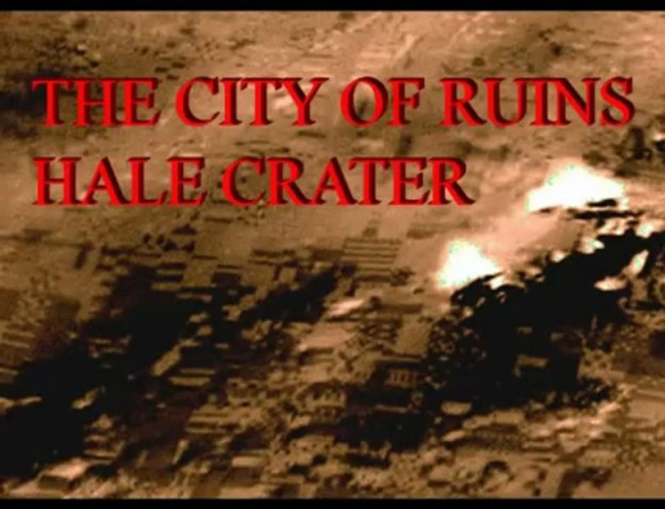 Cité sur Mars 1 - Hale crater
