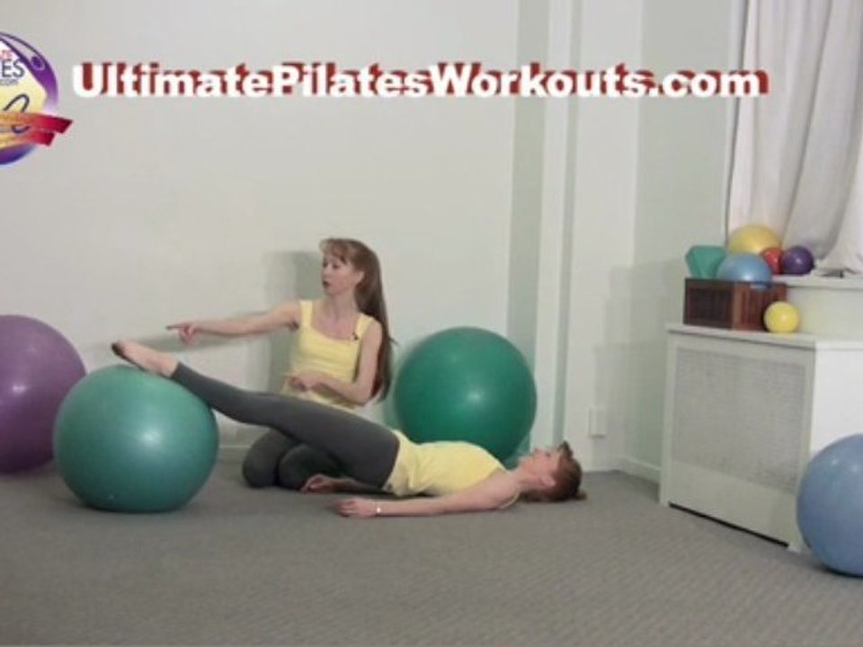 EP 134: Bend and Stretch with Stability Ball (Pilates on Fif