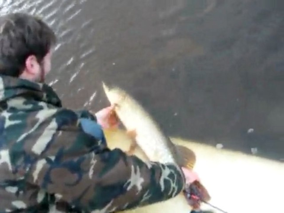 Pêche au brochet en étang 2