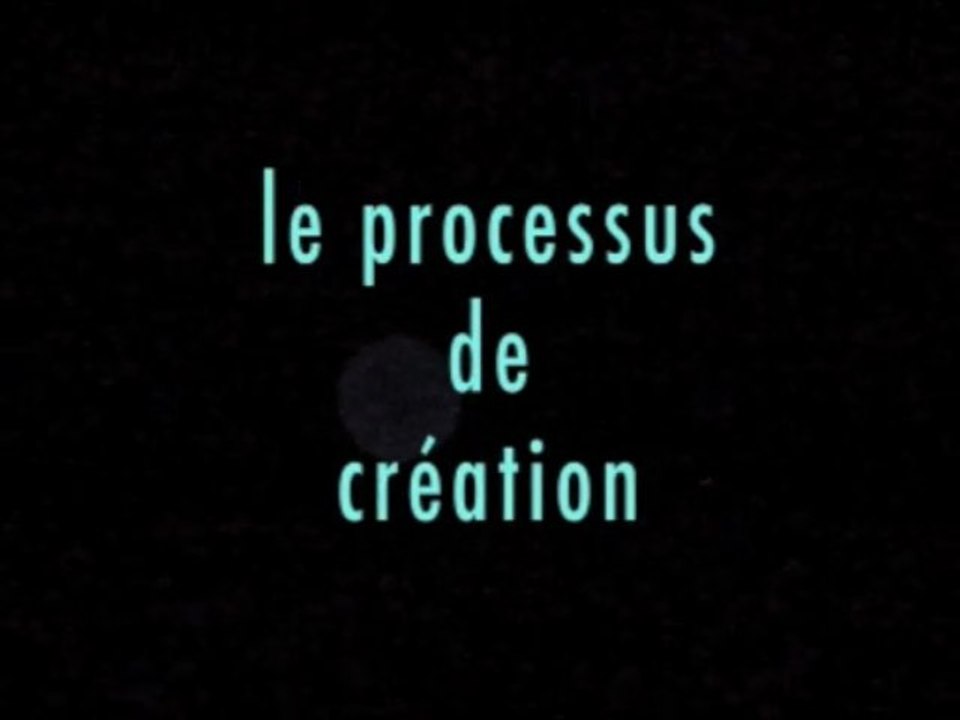 L'Inséparable "LE PROCESSUS DE CREATION"