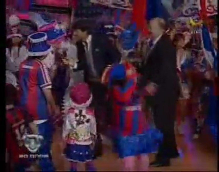 Tinelli y "su" festejo P.2