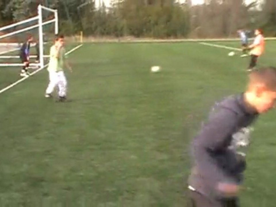 Entrainement des U 11 équipe 3