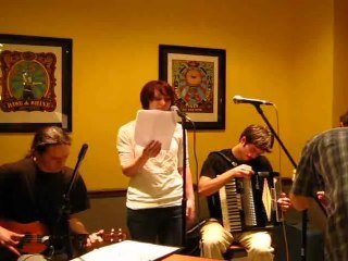 Alex, Chrissy and Lexen at Open Mic (November 30th, 2009)