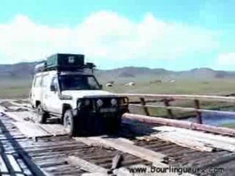 MONGOLIE STEPPE D'ASIE CENTRALE EN 4X4