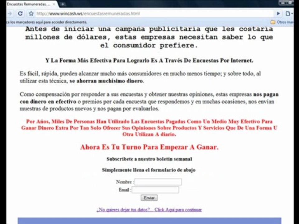 Encuesta remunerada, gana dinero opinando