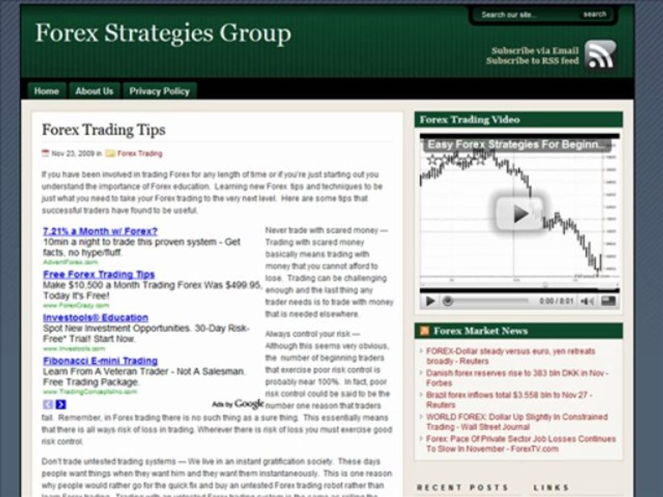 Forex Strategies Group