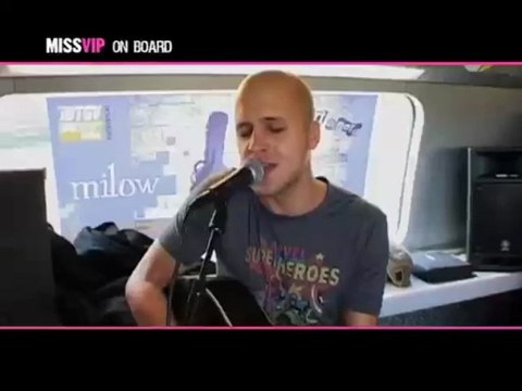 Milow - Medley (Acoustic) + Interview Miss Vip