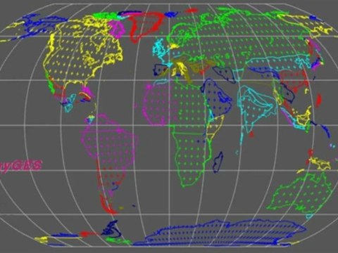 Tectonic Plates Movements Robinson View