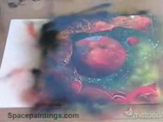 Sprey Boya İle Resim