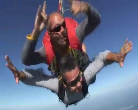 Saut Parachute ralenti