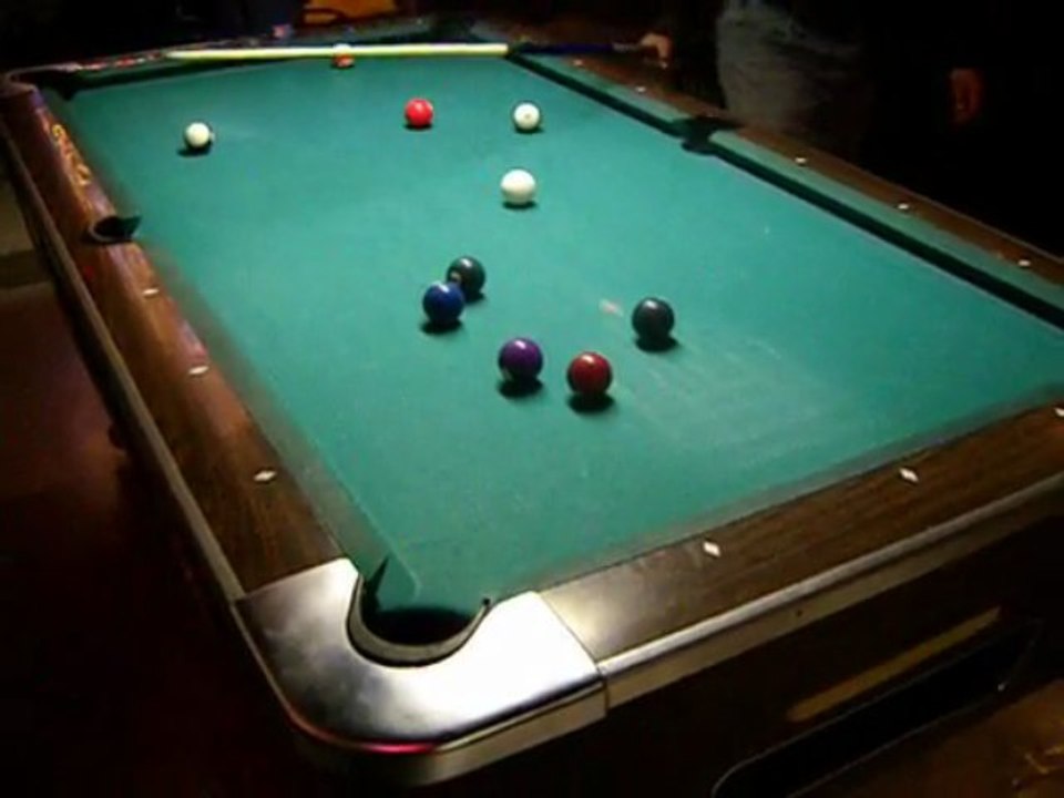 Pool Game - Lori Cameron Vs Richard (Skeeter) Mills