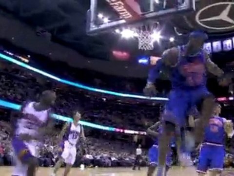NBA Jason Richardson getting blocks By LeBron James.